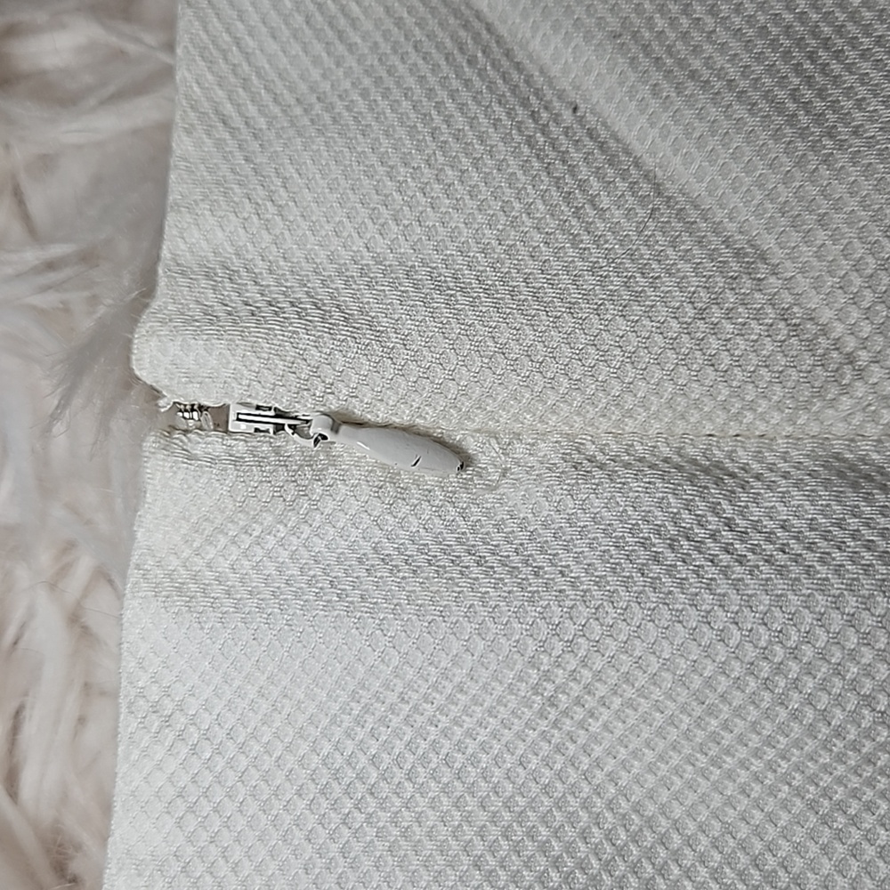 J.Crew White Ribbon Detail Sleeveless Dress – NWT, Lined, Size 10P - Picture 9 of 10